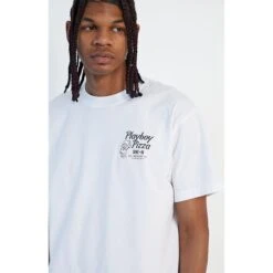 Pizza White Tee -Fashion Clothing Store 0097491920145NEW 02 010 34150024 97d7 4b59 a0ec 820c440d93f1