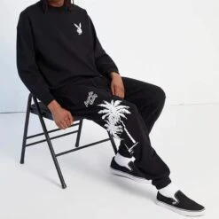 PB PALMS SWEATPANT Black -Fashion Clothing Store 0135250500001NEW 00 001