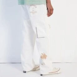 PB VINTAGE DOUBLE KNEE PANT Cream -Fashion Clothing Store 0135436750014NEW 03 569 1b7980d0 2222 47a7 9149 838fdfe30366