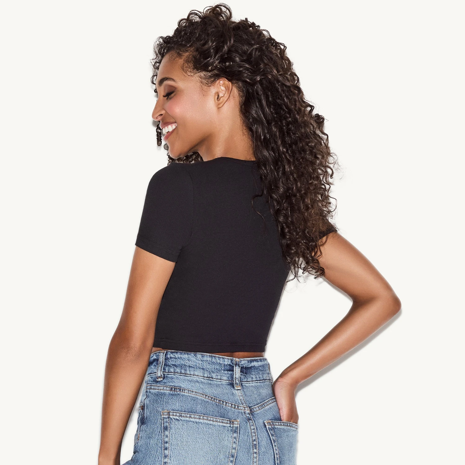 Classic Logo Baby Tee - Image 3