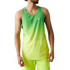 Men's Green Gradient Tank