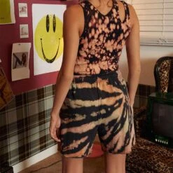 Women's Tie-Dye Grunge Sweatshort -Fashion Clothing Store 0821484260063NEW 03 998 50234e00 2e33 4e0e bedf 557c49c2991a