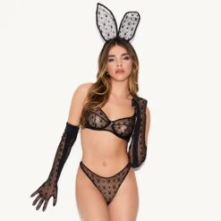 The Icon Bunny Ears -Fashion Clothing Store 27 542314 6918100385889 ICON BUNNY EARS BLACK 4091