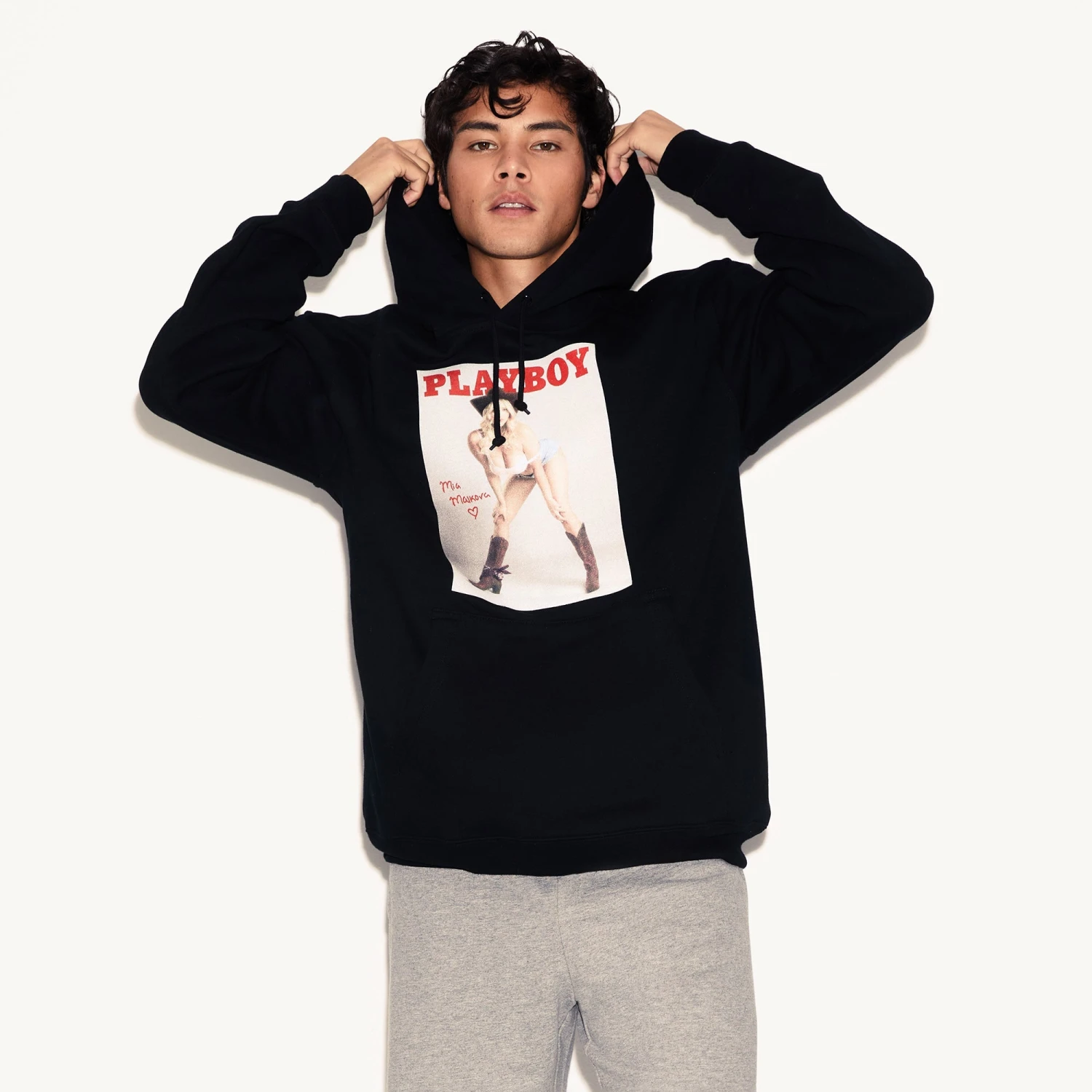 Mia Malkova Playboy Cover Hoodie 4 Mia Malkova Playboy Cover Hoodie - Image 2