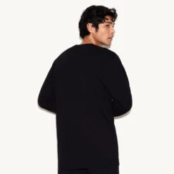 Japanese Rabbit Head Long Sleeve T-Shirt -Fashion Clothing Store 514639 6539778130017 JAPANESE RABBIT HEAD LONG SLEEVE BLACK 7318