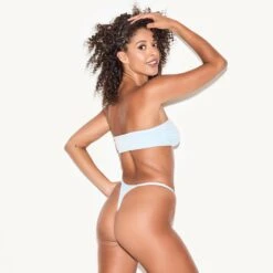 Women's Velour Bandeau -Fashion Clothing Store 51 534331 6830916010081 VELOUR BANDEAU BRA ICE BLUE 29618 WEBSIZE b5231c07 31ea 419c 90c5 f4fcb676ebfb