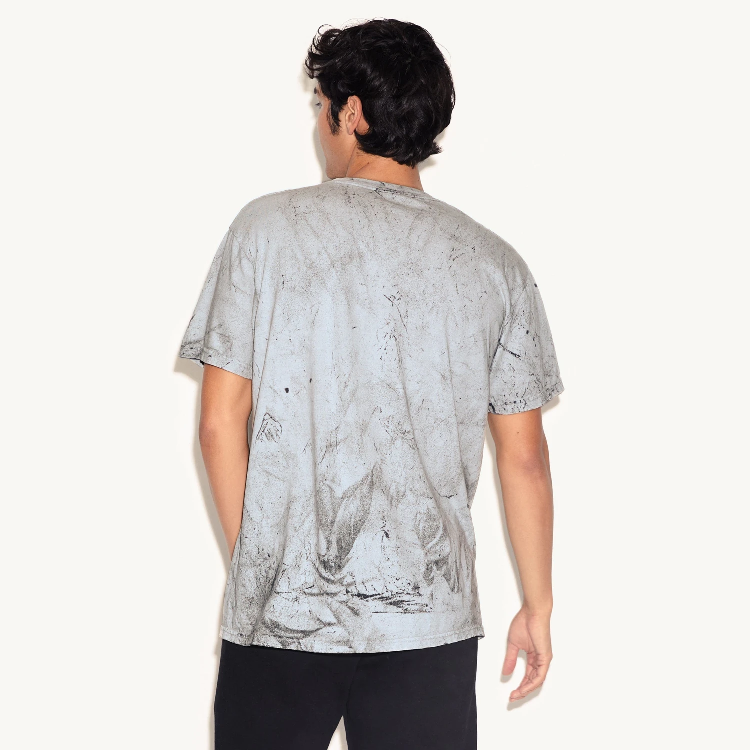 Tokyo Club Cowgirl T-Shirt Tie-Dye Grey - Image 4