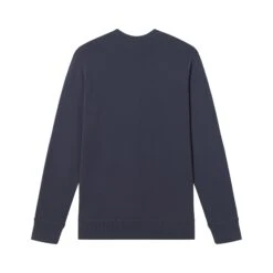 Bunny Basics Crewneck, Navy Blue -Fashion Clothing Store 542670 6926183694433 BUNNY BASICS CREWNECK PETROL BLUE BACK