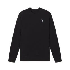 Bunny Basics Crewneck, Black