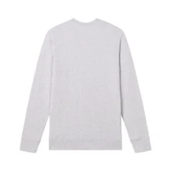 Bunny Basics Crewneck, Light Grey -Fashion Clothing Store 542682 6926183956577 BUNNY BASICS CREWNECK LIGHT HEATHER DTL BACK