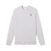 Bunny Basics Crewneck, Light Grey -Fashion Clothing Store 542682 6926183956577 BUNNY BASICS CREWNECK LIGHT HEATHER FRONT