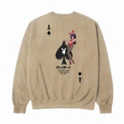 Ace Of Spades Crewneck 14 Ace Of Spades Crewneck -Fashion Clothing Store 6619874099297 Ace of Spades Crewneck Sweatshirt BACK SAND 921953d2 10e9 438a a1d7 b61f456b2208