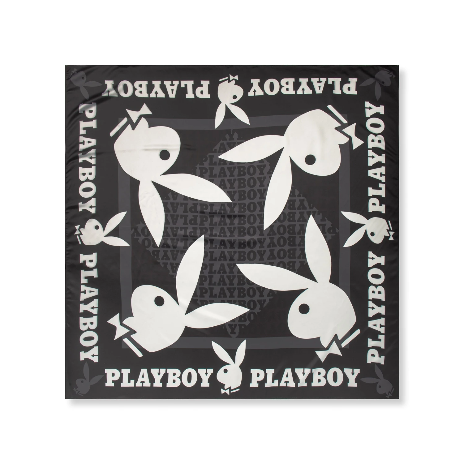 Bunny Every Way Scarf Black 4 Bunny Every Way Scarf Black - Image 2