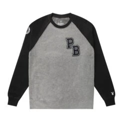 Playboy Varsity Crewneck Grey/Black