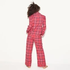 The Flannel Sleep Pajama Pant, Red Plaid -Fashion Clothing Store 74 535717 6861535576161 BRUSHED FLANNEL SLEEP SHIRT RED PLAID 31936 WEBSIZE ebd7ef59 e0e2 4a8f a264 63ddda767606