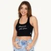 Playmate Of The Year Racerback Tank -Fashion Clothing Store 7 542782 6927218638945 PMOY RACERBACK TANK BLACK 1041