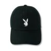 Adjustable Rabbit Head Logo Hat -Fashion Clothing Store AdjustableRabbitHeadLogoHatBlack