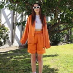 Long Silk Shorts -Fashion Clothing Store BB 0009 silkbballshort c67b8f5f 333c 4124 a704 cf59146d4c31