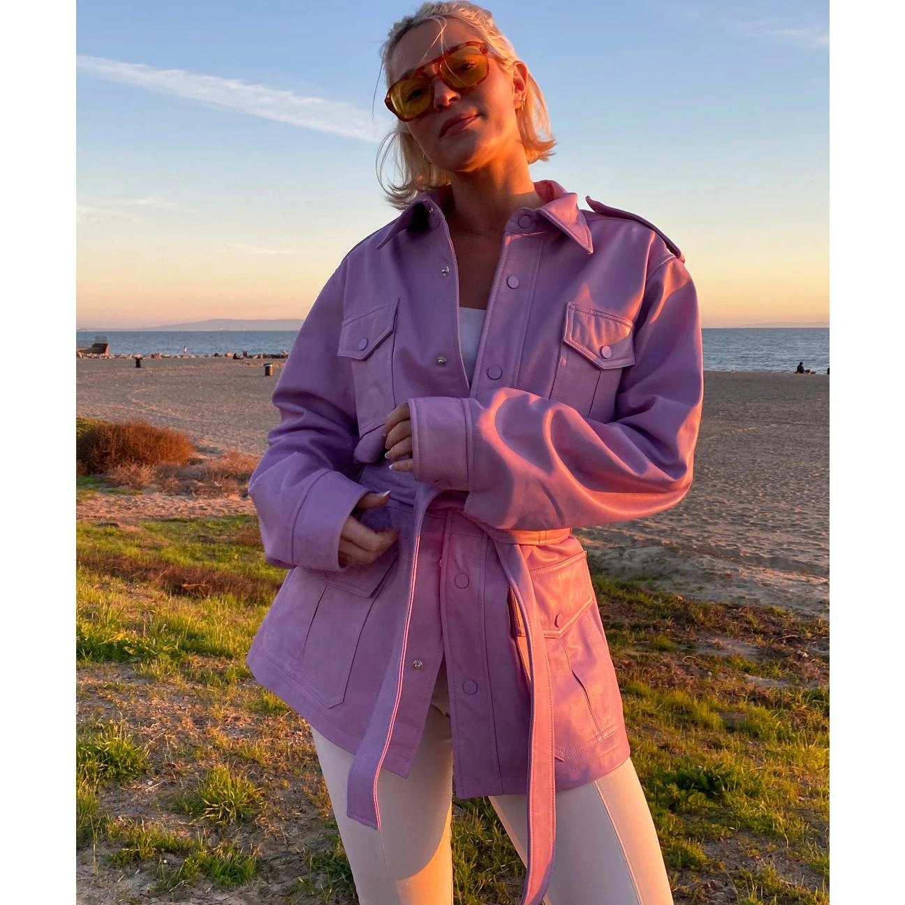 Leather Safari Jacket 9 Leather Safari Jacket - Image 7