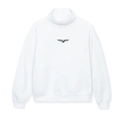 Aviation Wings High Neck Sweatshirt