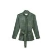 Leather Safari Jacket 2 Leather Safari Jacket -Fashion Clothing Store BIgBunny Safari Jacket Moss 001