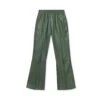 Leather Flare Pants -Fashion Clothing Store BIgBunny TrackFlare Moss 001