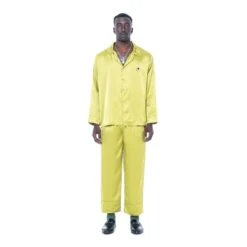 Silk Button Down Collared Top -Fashion Clothing Store BigBunny Collard Top Olive 003 cdb854f3 dcba 4747 a4c7 2ad25f5c827b