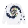 Playboy X Color Bars Spiral Tie-Dye Crewneck -Fashion Clothing Store Color Bars Spiral Tie Dye Crewneck Black White 01 919c0201 c858 4e4b 982d 1be3f63745f9