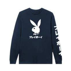 Japanese Rabbit Head Long Sleeve T-Shirt -Fashion Clothing Store JAPRH FRT