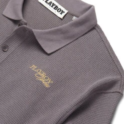 Men's Playboy Open Polo Long Sleeve 6 Men's Playboy Open Polo Long Sleeve -Fashion Clothing Store L1020113