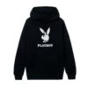 Logo Hoodie -Fashion Clothing Store LOCKUP BLACKHOODIE
