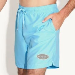 Men's Volume Swim Short -Fashion Clothing Store M21 521774 6731917754465 MENS VOLUME SWIM SHORT SPLISH SPLASH TEAL 2160