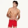 The Basics Men's Boxer Brief Red -Fashion Clothing Store M7 537607 6861460373601 BASICS MENS BOXER BRIEF RED 0877