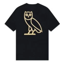Playboy X OVO Casino T-Shirt -Fashion Clothing Store OVO X PLAYBOY T SHIRT 3304 BLACK 2 WEBSIZE