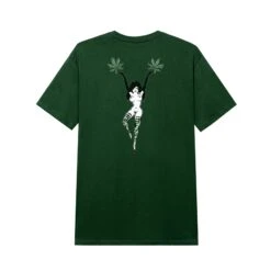 Team Green Femlin T-Shirt -Fashion Clothing Store PBFEMLINMASTHEADTEEGREEN BACK