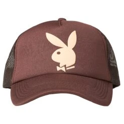 Playboy X Pleasures Bunny Trucker Hat -Fashion Clothing Store PBHEADWEAR3647