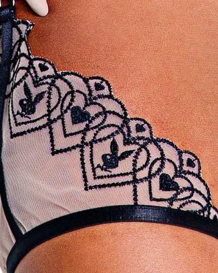 PLAYBOY BUNNY KISS 3-PIECE CHAPS SET 7 PLAYBOY BUNNY KISS 3-PIECE CHAPS SET - Image 5