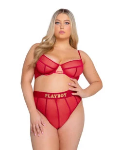 PLAYBOY CAGE 2-PIECE SET -Fashion Clothing Store PBLI119Q Red 600x c0ad36c6 b87e 4588 8bc9 2ea00faab8ef