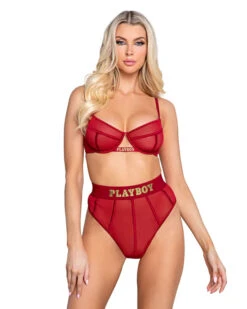 PLAYBOY CAGE 2-PIECE SET -Fashion Clothing Store PBLI119 Burg 600x c10947b3 7385 42fc bcd1 711182786291