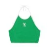 Playboy X FILA Sandra Halter Top -Fashion Clothing Store PB FILA SANDRA HALTER TOP GREEN 001 18148bfa 5a93 4acc b14a 734e13db2ecc