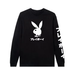 Japanese Rabbit Head Long Sleeve T-Shirt