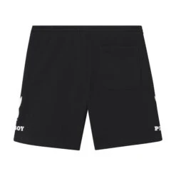 Men's Double Bunny Sweat Shorts -Fashion Clothing Store PB MENS DOUBLE BUNNY SWEATSHORTS BLACK 002 e87a3943 134d 4c5d 84f8 996d3588038c