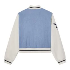 Women's Masthead Letterman Bomber Jacket -Fashion Clothing Store PB PACSUN MASTHEAD LETTERMAN BOMBER JACKET RAIN WASHED 02