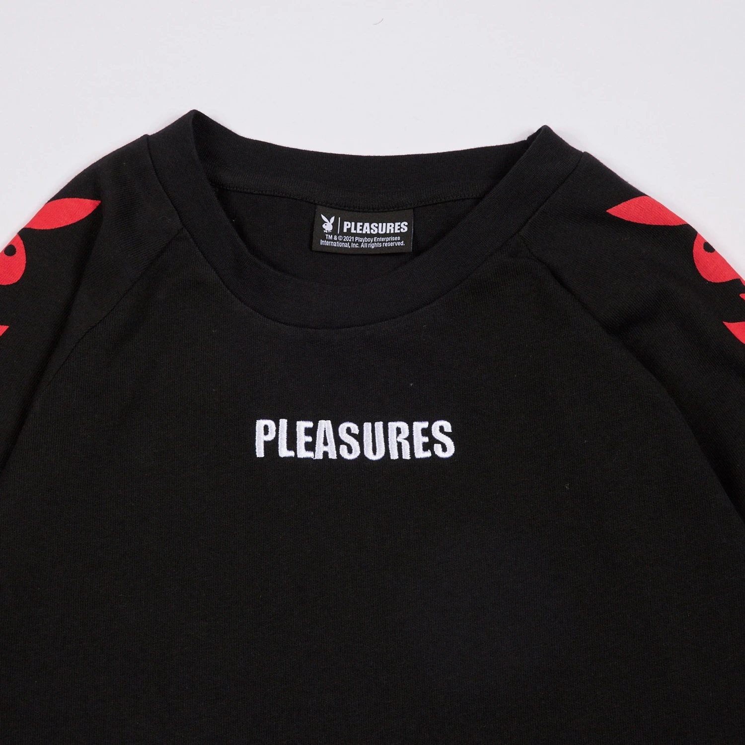 Playboy X Pleasures Rabbit Head Raglan Long Sleeve 10 Playboy X Pleasures Rabbit Head Raglan Long Sleeve - Image 8