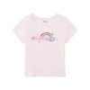 Rainbow Bunny Raglan T-Shirt -Fashion Clothing Store PB RAINBOW BUNNY RAGLAN SHIRT PINK 001
