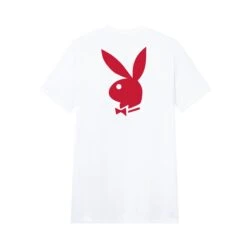 Rabbit Head Logo T-Shirt -Fashion Clothing Store PB RHD WHT BACK