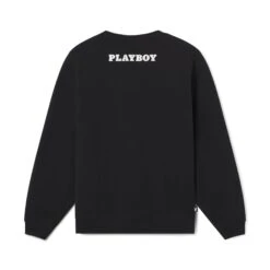 Playboy X The Great Frog Crewneck 8 Playboy X The Great Frog Crewneck -Fashion Clothing Store PB THE GREAT FROG CREWNECK BLACK 002