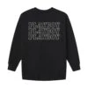 Women's Masthead Crewneck Sweatshirt -Fashion Clothing Store PB WOMENS MASTHEAD CREWNECK SWEATSHIRT BLACK 002 e1b5e1eb 3f8d 4df7 bd82 f372dacbf84d