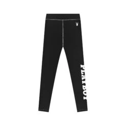 Women's Active Branded Legging -Fashion Clothing Store PLAYBOY ACTIVE RECYCLED BRANDED LEGGING BLACK 01 c274e6a6 6af0 4aa9 b15b efe4cb84ec99