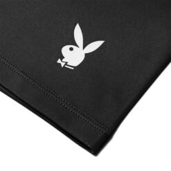 Women's Active Tie Ruched Bike Shorts -Fashion Clothing Store PLAYBOY ACTIVE RECYCLED RUCHED CHANNEL CYCLING SHORT BLACK 04 deab2473 6715 436d 9f85 d7c6ea129ab1